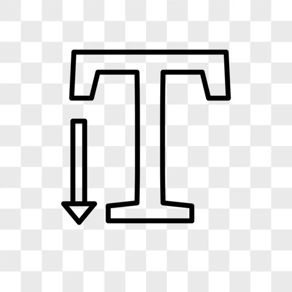 Rétrécir icône vectorielle isolé sur fond transparent, Rétrécir lo — Image vectorielle