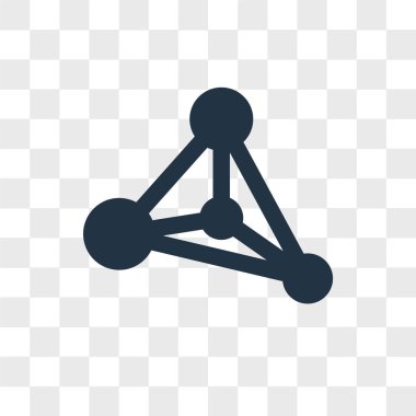 Saydam arka plan üzerinde paylaşım logo tasarımı izole vektör simge paylaşmak