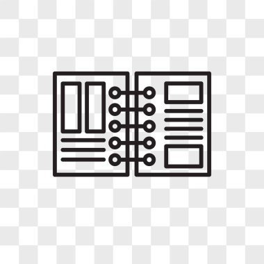 Saydam arka plan üzerinde bağlama logo tasarımı izole bağlantı vektör simgesi