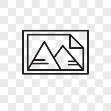 Saydam arka plan üzerinde etiket logo tasarımı izole etiket vektör simgesi