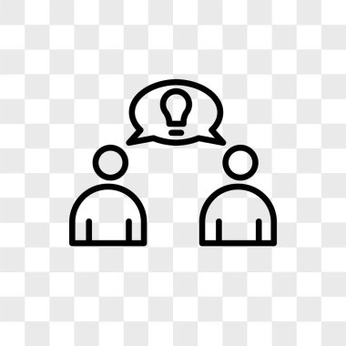 saydam arka plan üzerinde izole kurucusu vektör simge kurucusu 