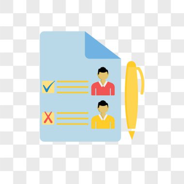 Saydam arka plan üzerinde oy lo izole oy vektör simgesi