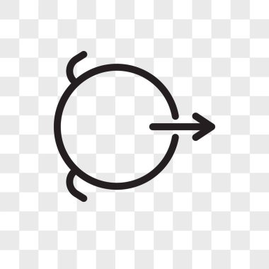 Saydam arka plan üzerinde ruh lo izole ruhu vektör simgesi