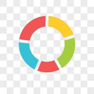 Saydam arka plan üzerinde Gr izole grafik grafik vektör simgesi