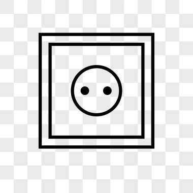 Duvar poster veya çerçeve üzerinde transpar izole gülümseme vektör simgesi olan