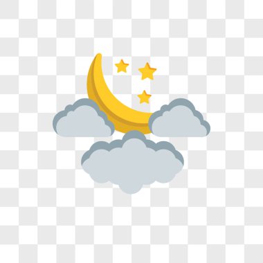 Saydam arka plan üzerinde bulutlu lo izole bulutlu vektör simgesi