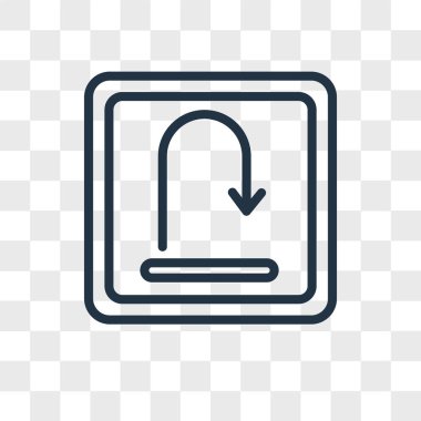 saydam arka plan üzerinde o logo tasarımı izole o vektör simgesi