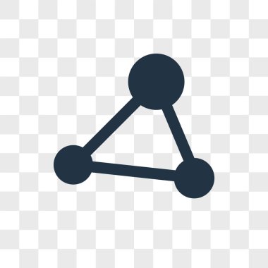 Saydam arka plan üzerinde grafik logo tasarımı izole grafik vektör simgesi