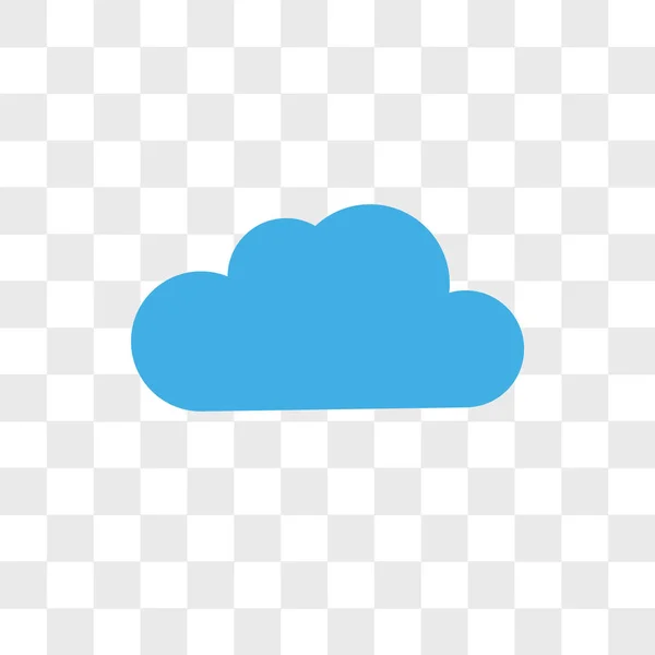 Cloudes 矢量图标在透明背景上隔离, Cloudes — 图库矢量图片