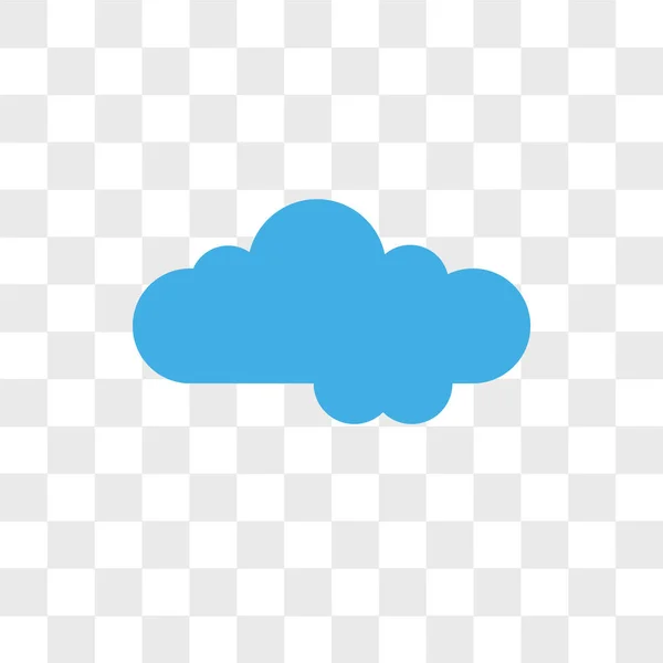 Cloudes 矢量图标在透明背景上隔离, Cloudes — 图库矢量图片