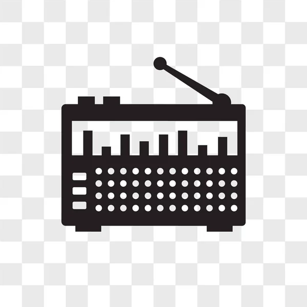 Faders vector pictogram geïsoleerd op transparante achtergrond, Faders lo — Stockvector