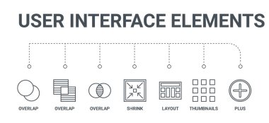 basit ayarla 7 satır simgeleri gibi Ayrıca, küçük resimler, düzen, shr gibi