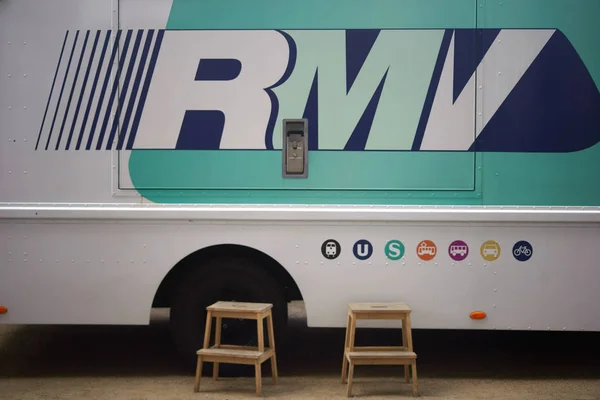 Rmv Rhine Main Transport Association Logotipo Associação Transportes Rhine Main — Fotografia de Stock