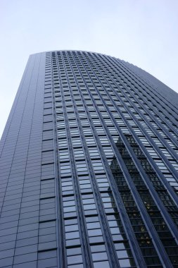 Pollux gökdelen / modern gökdelen Pollux Friedrich-Ebert-bitki Frankfurt Gallus İlçesi'nde, alt görünümünü am Main