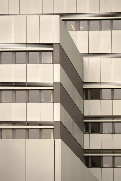 Grattacielo Rbb Berlino Dettaglio Dell Edificio Uffici Negozi Della Stazione — Foto Stock