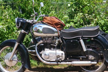 Horex motosiklet klasik / Bir şımarık ve eski klasik ve vintage motosiklet markası Horex parlak tank ile Haziran'da 09, 2019 Bad Homburg