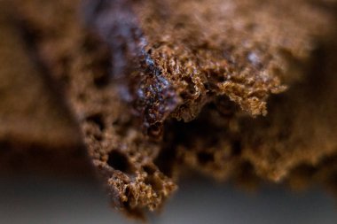 Çavdar ekmeği makro atış