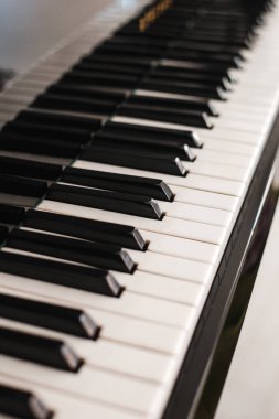 yakın fotoğraflandı piyano tuşları
