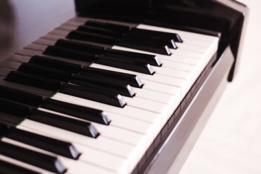 yakın fotoğraflandı piyano tuşları