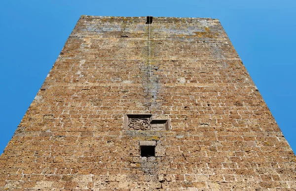 Toscânia-Itália- torre defensiva — Fotografia de Stock