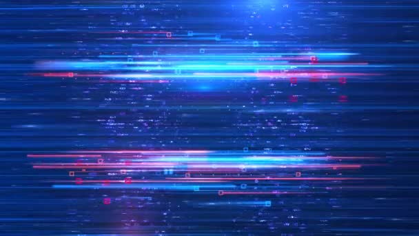 Ligne abstraite Animation de fond 