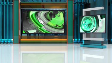 Sanal Stüdyo Haber Arkaplanı V4