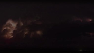 Sinematik Gök Gürültüsü Bulutları Döngüsü