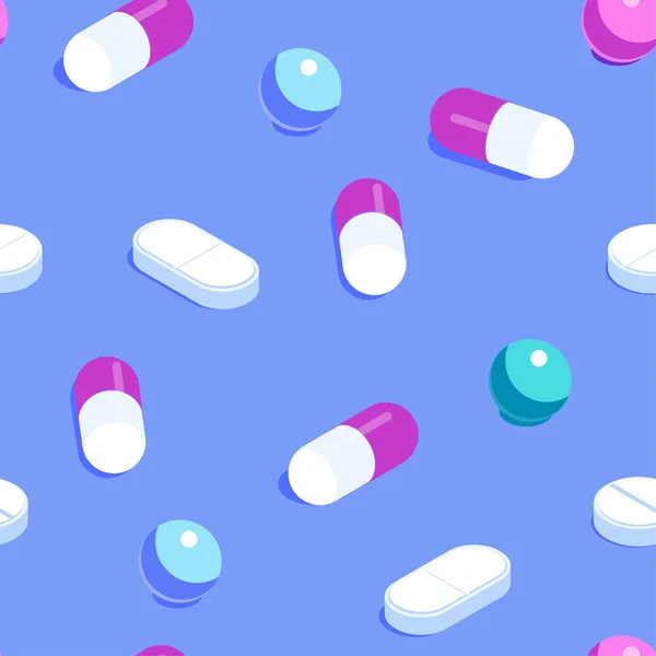 Naadloos patroon met tablets — Stockvector