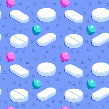 İlaçlarla dikişsiz desen