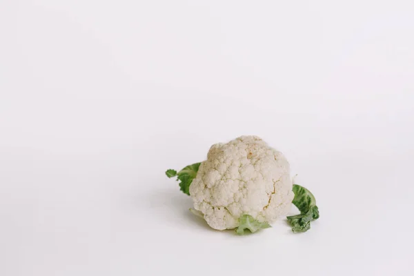 Fresh cauliflower on white background — Stock Photo, Image