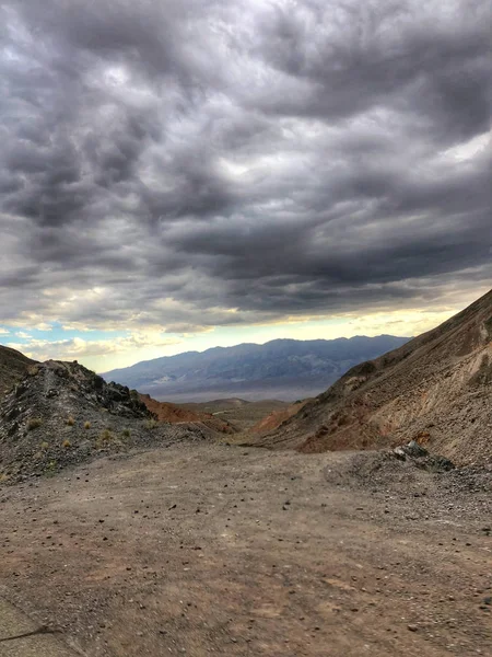 Вид на камінь долина смерті — стокове фото