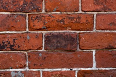 eski kırmızı tuğla duvar dokusu arkaplanı