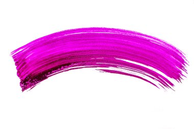 Pembe makyaj smear izole