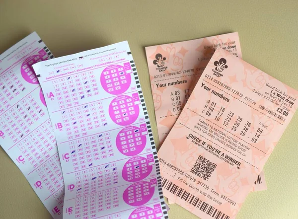 depositphotos 409935638 stock photo lottery thunder ball slips tickets