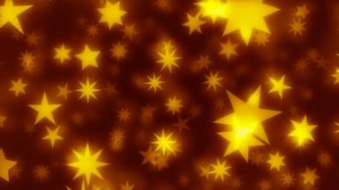 60fps klasik Noel yıldız Video arka plan döngü