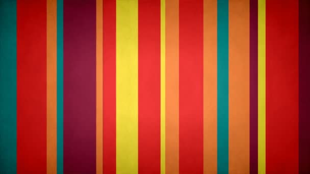 Color Stripes Moving Colorful Stripes Video Background Loop Перемещение Красочные — стоковое видео