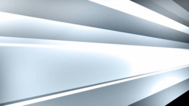 Dynstripes / / 4 k dinamik 3d şekiller Video arka plan döngü. Güçlü, minimalist 3d hareket gölgeli yüzeyler. Hareketli arka plan olarak iyi çalışıyor.