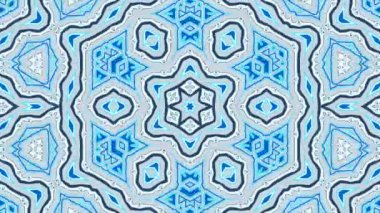 Kaleydoskop Colorfun 2 / / 4k mavi farklı renk seçenekleri sunan Video arka plan döngü. Bir süs, bu blueish duvar kağıdı gibi video döngü her türlü olaylar ve mekanlar için büyük bir zemin güzelliktir.