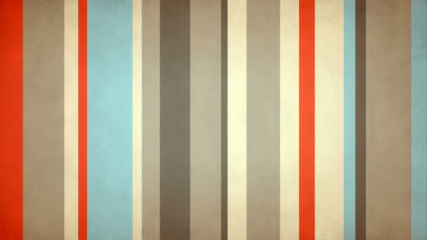 Paperlike Multicolor Stripes Danish Colors Textured Video Background Loop Красочные — стоковое видео