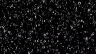 Digi1001 / / 4k 3d koyu dijital arka plan Video arka plan döngü. Daha koyu bir 3d-ish değişken ikili rakamlar geçiş devlet. Büyük ölçüde teknik arka plan döngü olarak uygun.