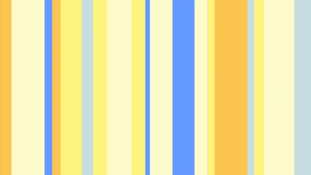 Multicolor Stripes Young Color Stripes Video Background Loop Barras Coloridas — Vídeo de Stock