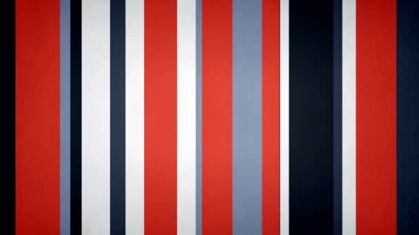Paperlike Multicolor Stripes Aesthetic Texturized Bars Video Background Loop Красочные — стоковое видео
