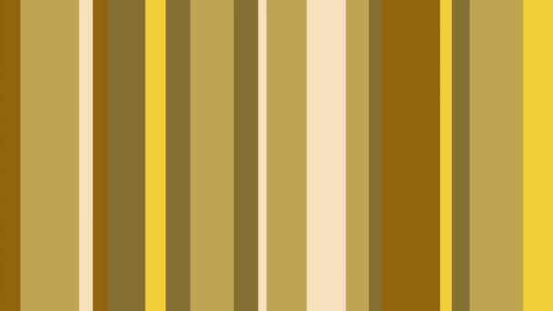 Multicolor Stripes Earth Colors Barras Vídeo Background Loop Barras Coloridas — Vídeo de Stock