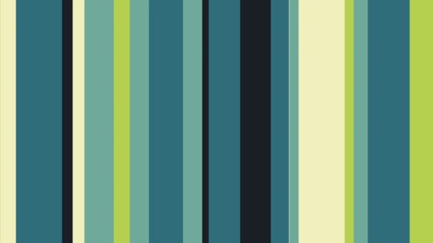 Multicolor Ränder Wallpaper Rörliga Barer Videobakgrund Loop Animerad Färgglada Barer — Stockvideo