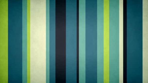 Papierartige Mehrfarbige Streifen Texturtapete Video Hintergrundschleife Bunte Bewegliche Bars Mit — Stockvideo