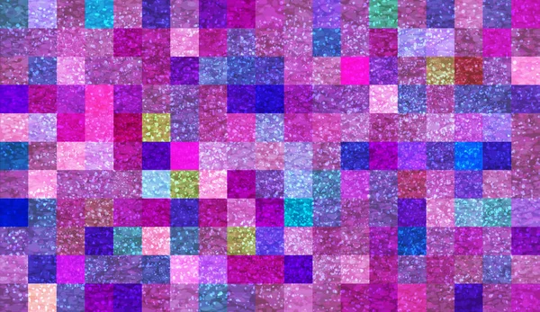Abstrakter Mosaikhintergrund Mit Elementen Aus Tropfen Und Farbe Chaos Auf — Stockvektor