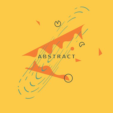 Modern arka plan. üçgenler, çizgiler, CIR bileşimi