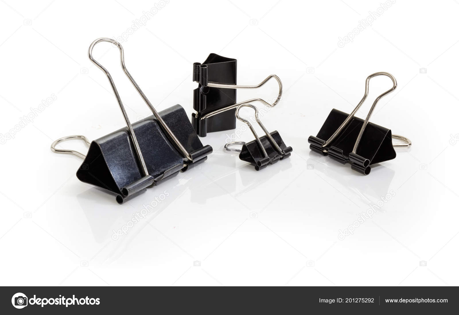 black binder clips sizes
