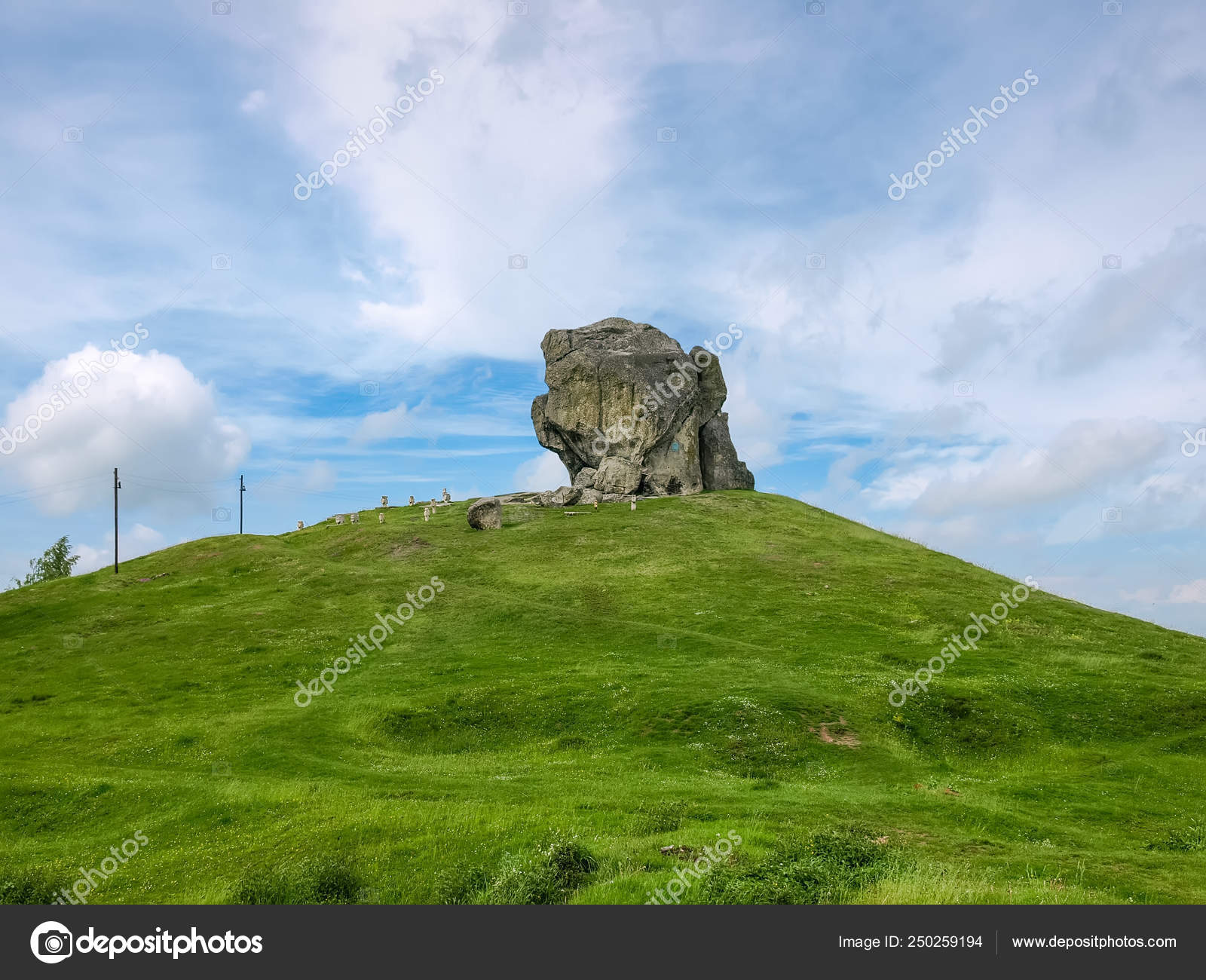 Hillside steep slope limestone hi-res stock photography and images