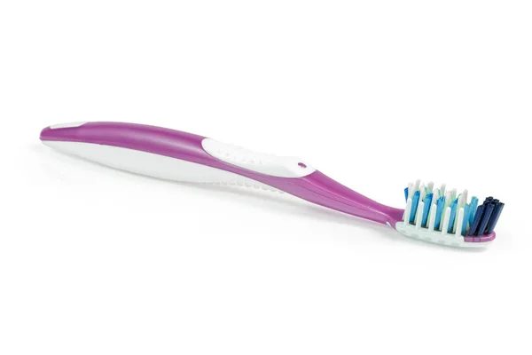Cepillo de dientes moderno sobre fondo blanco —  Fotos de Stock